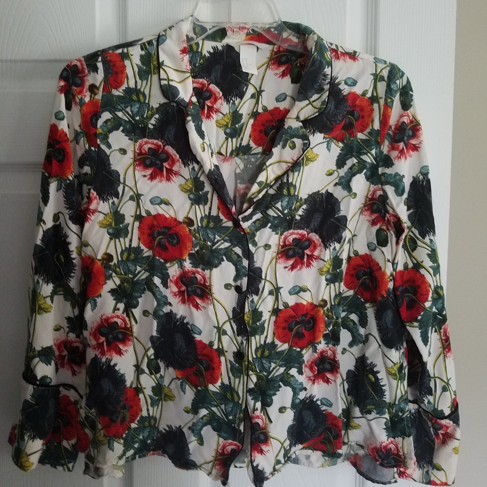 H&M Floral Blouse